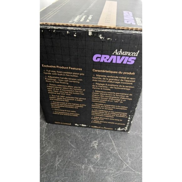 Vintage 1980 Advanced Gravis Analog Joystick Controller IBM PC Flightstick 15pin - Picture 6 of 12